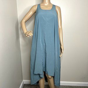 Sleeveless Blue Dress By HALARA